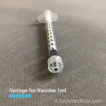 Siringhe usa e getta per vaccini 1 ml